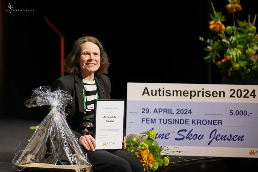 Anne modtager autismeprisen